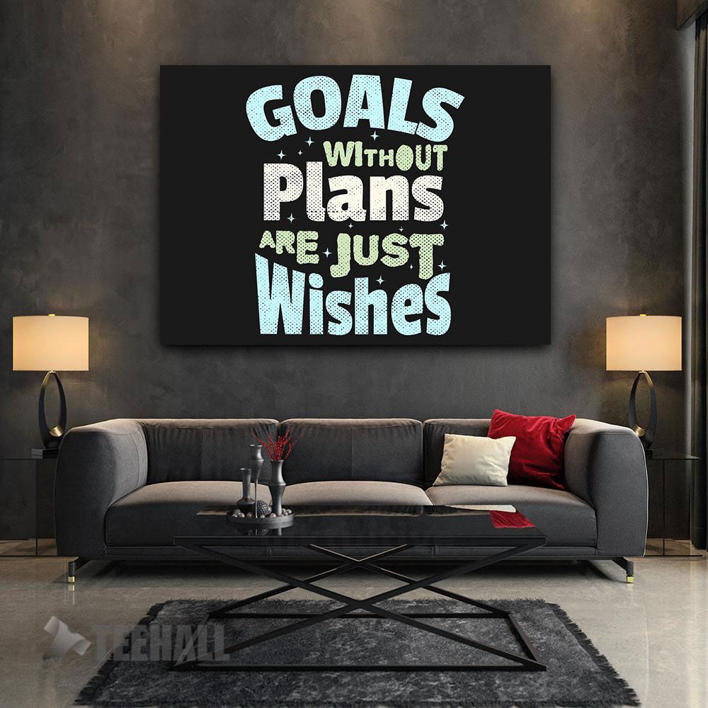 Motivation Quotes Goals Canvas Prints Wall Art Decor