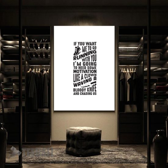 Motivation Running Canvas Prints Wall Art Decor 2