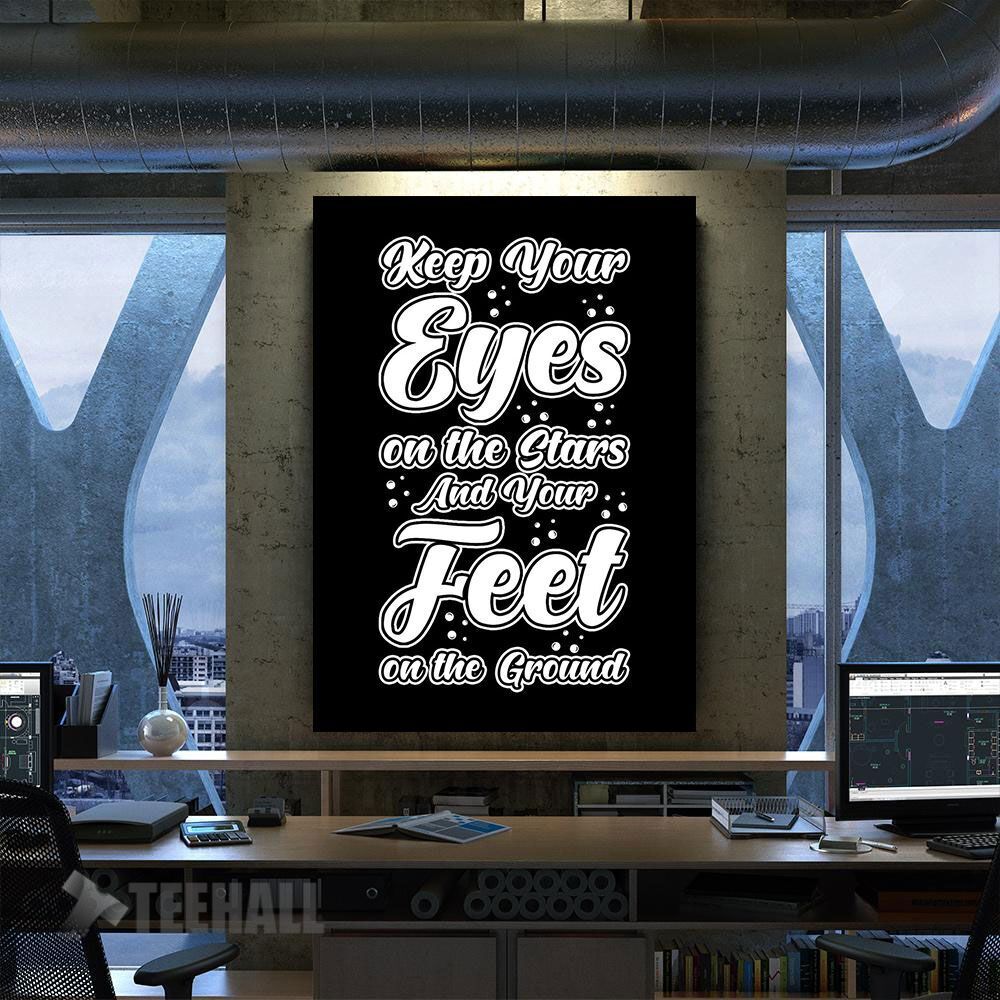 Motivation Success Saying Canvas Prints Wall Art Decor
