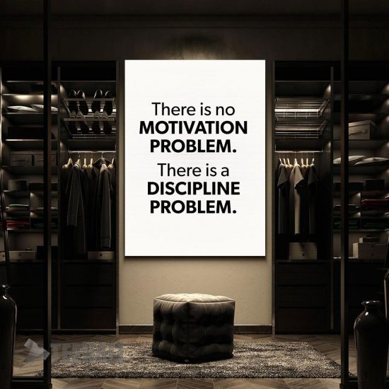 Motivation Vs Discipline Canvas Prints Wall Art Decor 2 Motivation Vs Discipline Canvas Prints Wall Art Decor 2