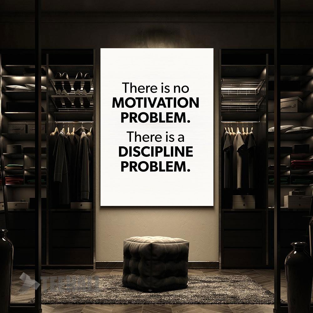 Motivation-Vs-Discipline-Canvas-Prints-Wall-Art-Decor-2 Motivation Vs Discipline Canvas Prints Wall Art Decor 2