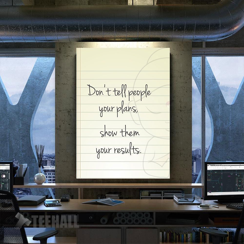 Motivational Buddha Quote Canvas Prints Wall Art Decor
