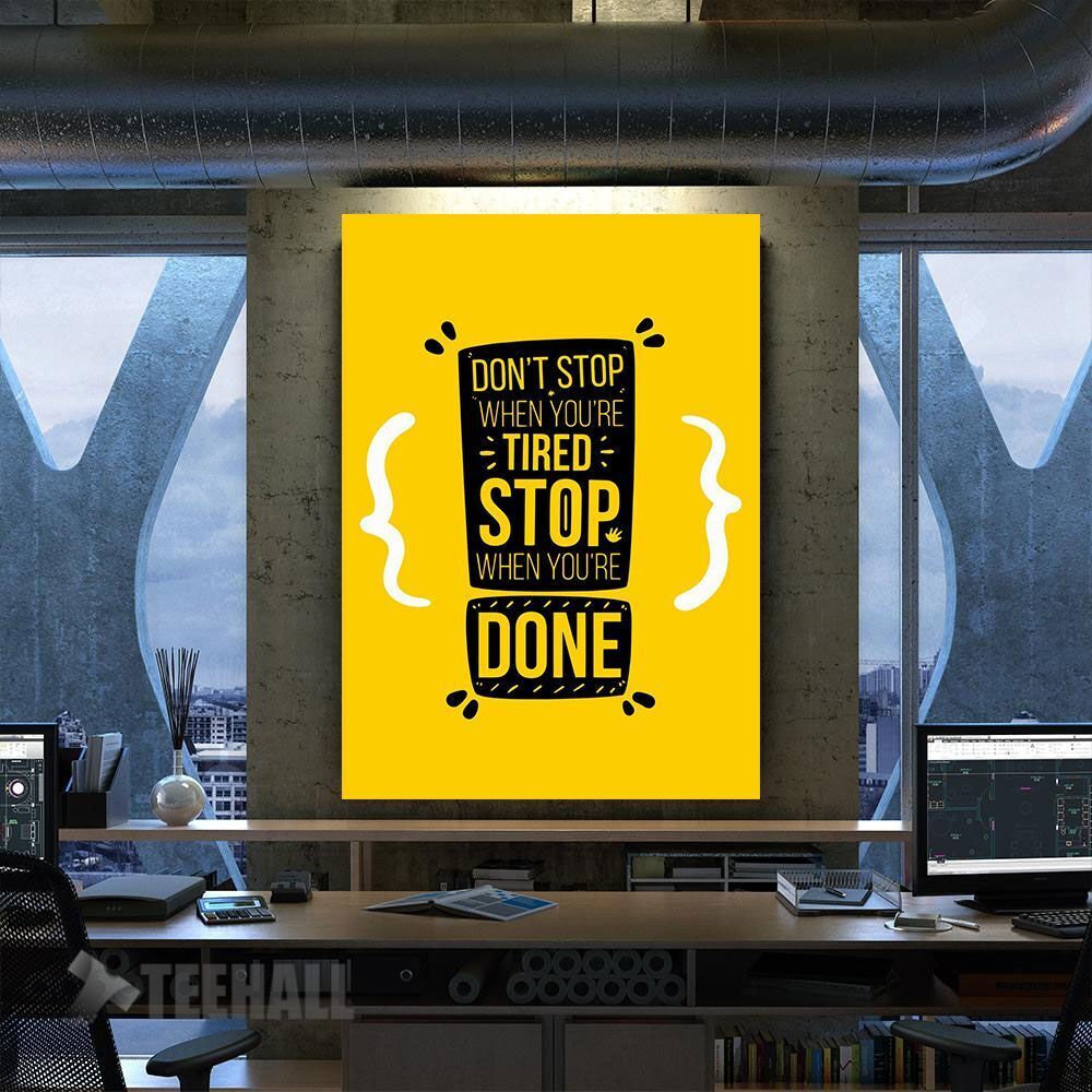 Motivational Inspirational Canvas Prints Wall Art Decor