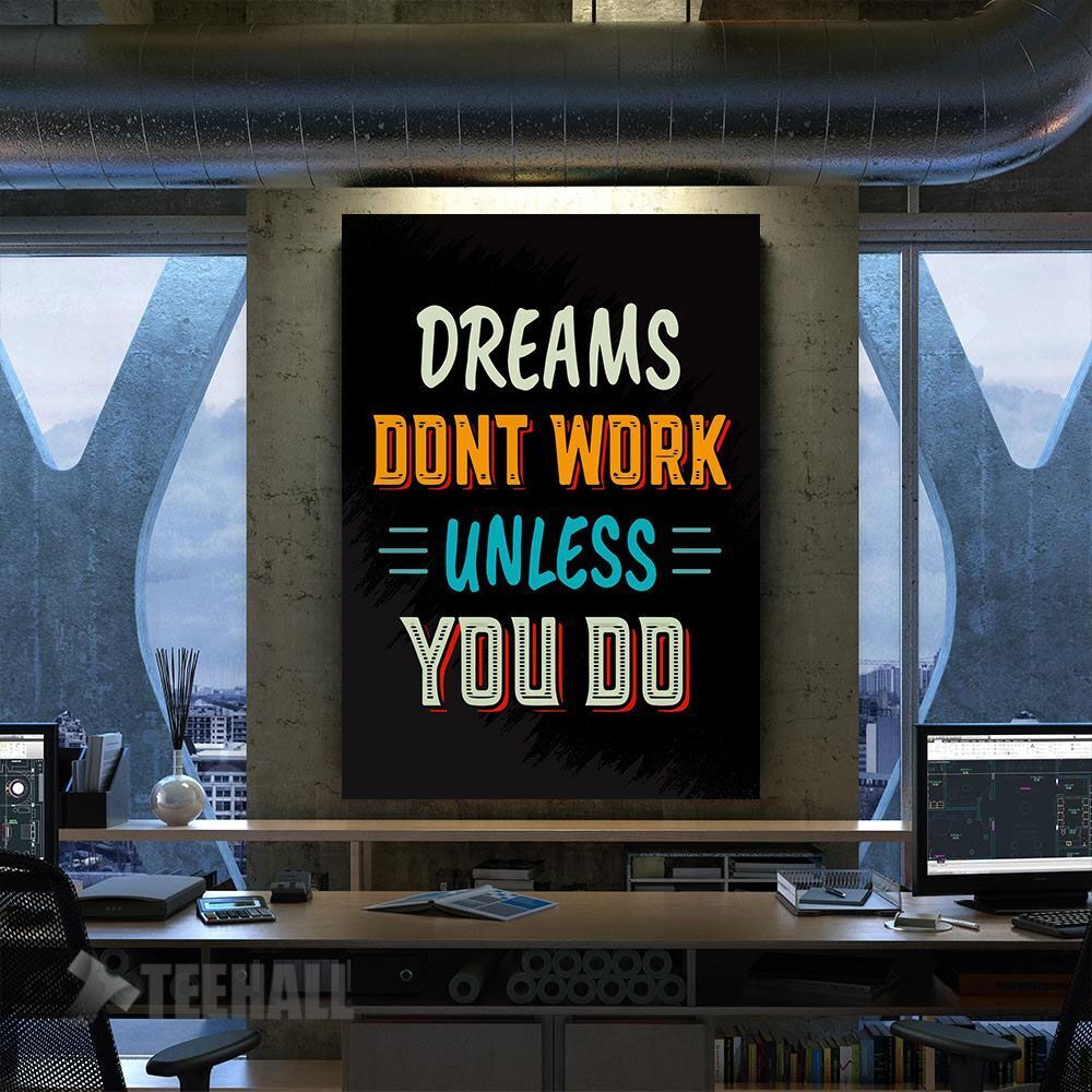 Motivational Inspirational Canvas Prints Wall Art Decor