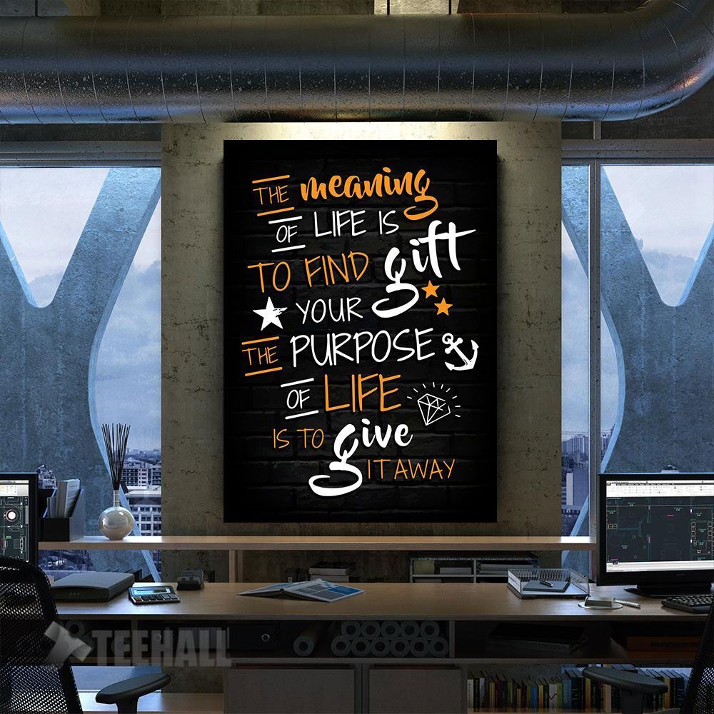 Motivational Inspirational Canvas Prints Wall Art Decor