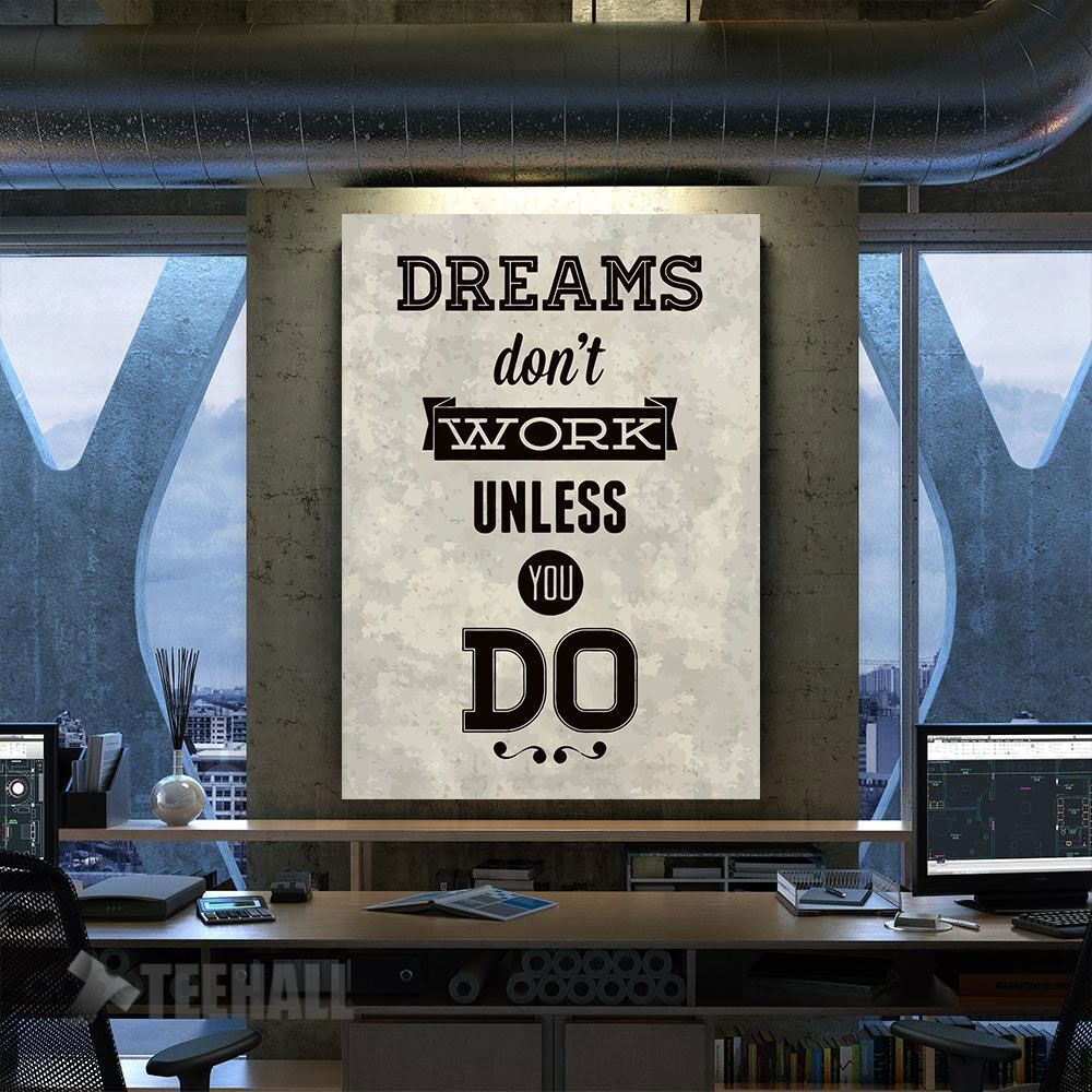 Motivational Inspirational Canvas Prints Wall Art Decor