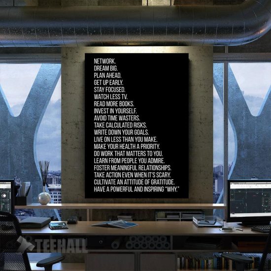 Motivational Inspirational Canvas Prints Wall Art Decor