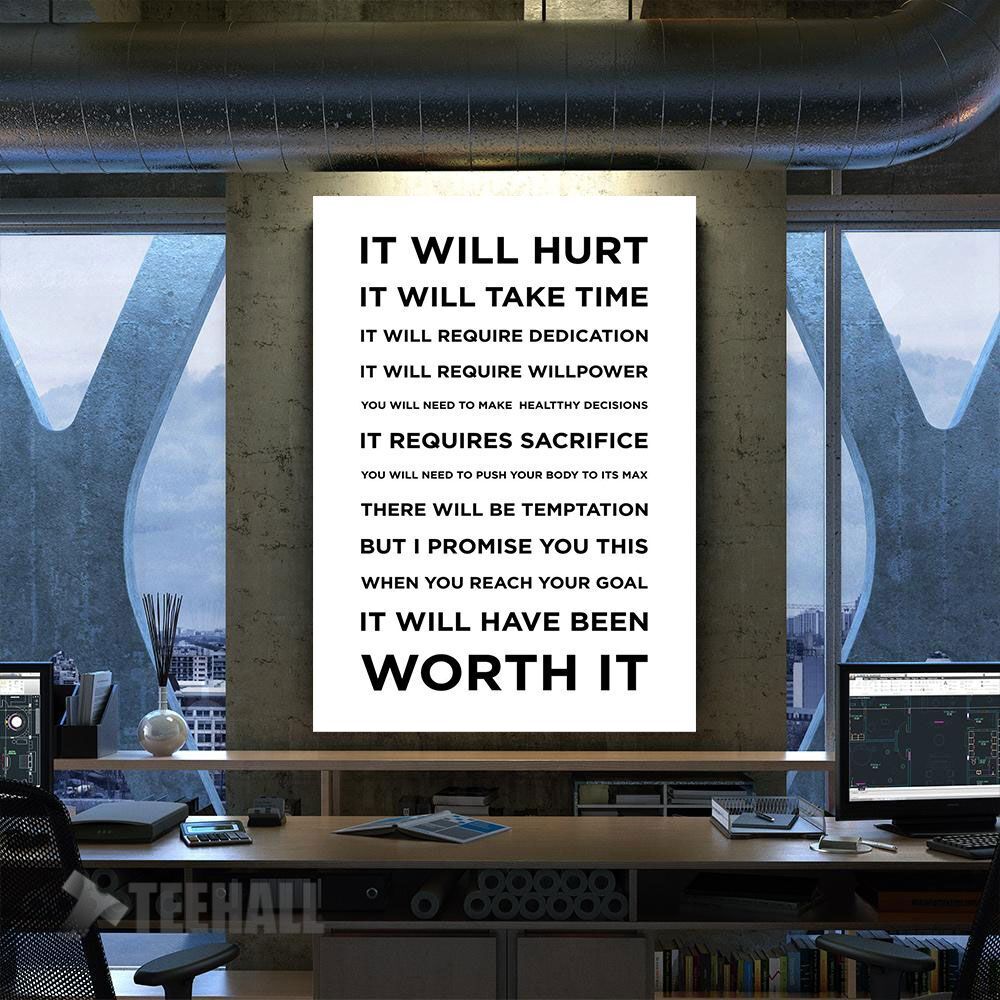 Motivational Life Quotes Canvas Prints Wall Art Decor