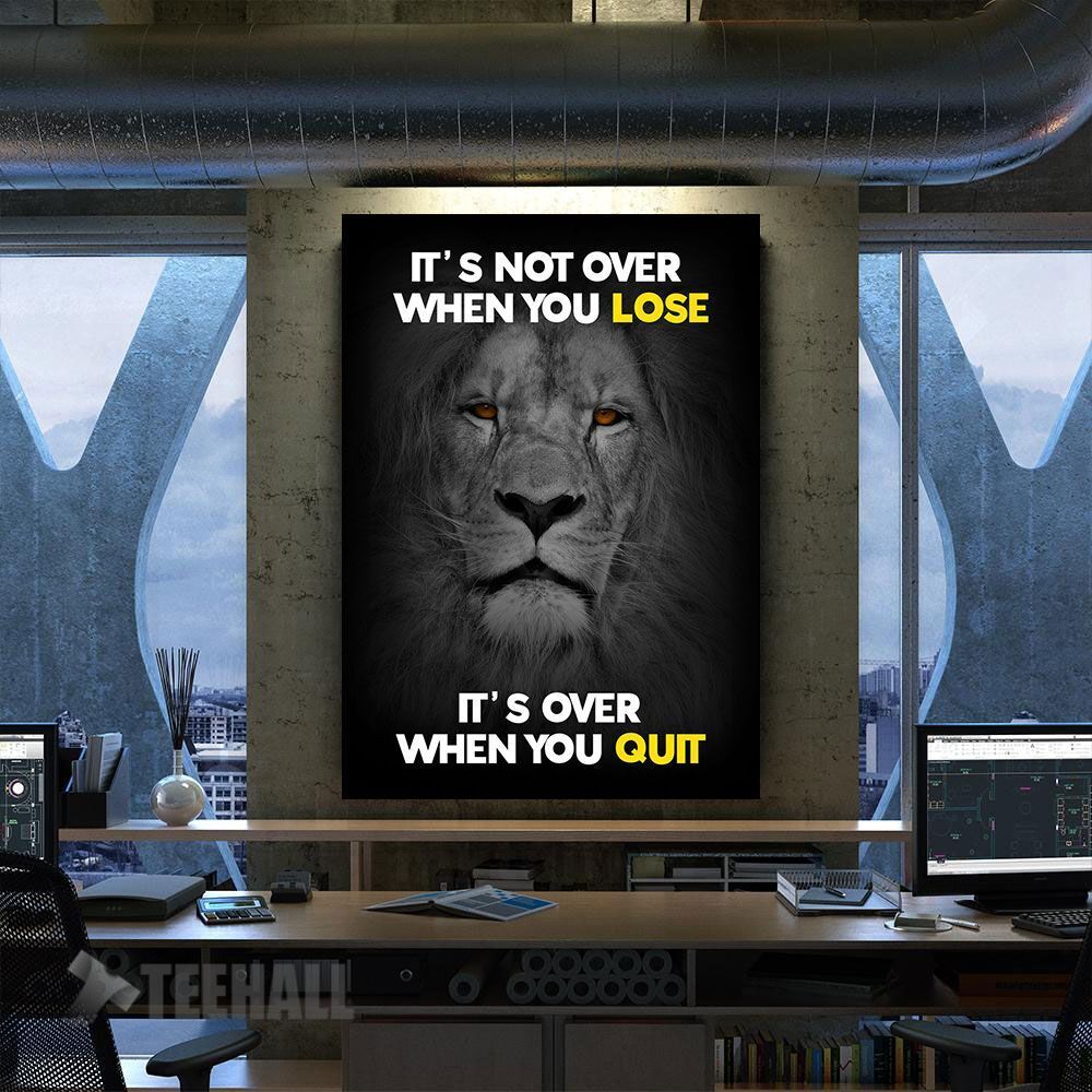 Motivational Quote Canvas Prints Wall Art Decor