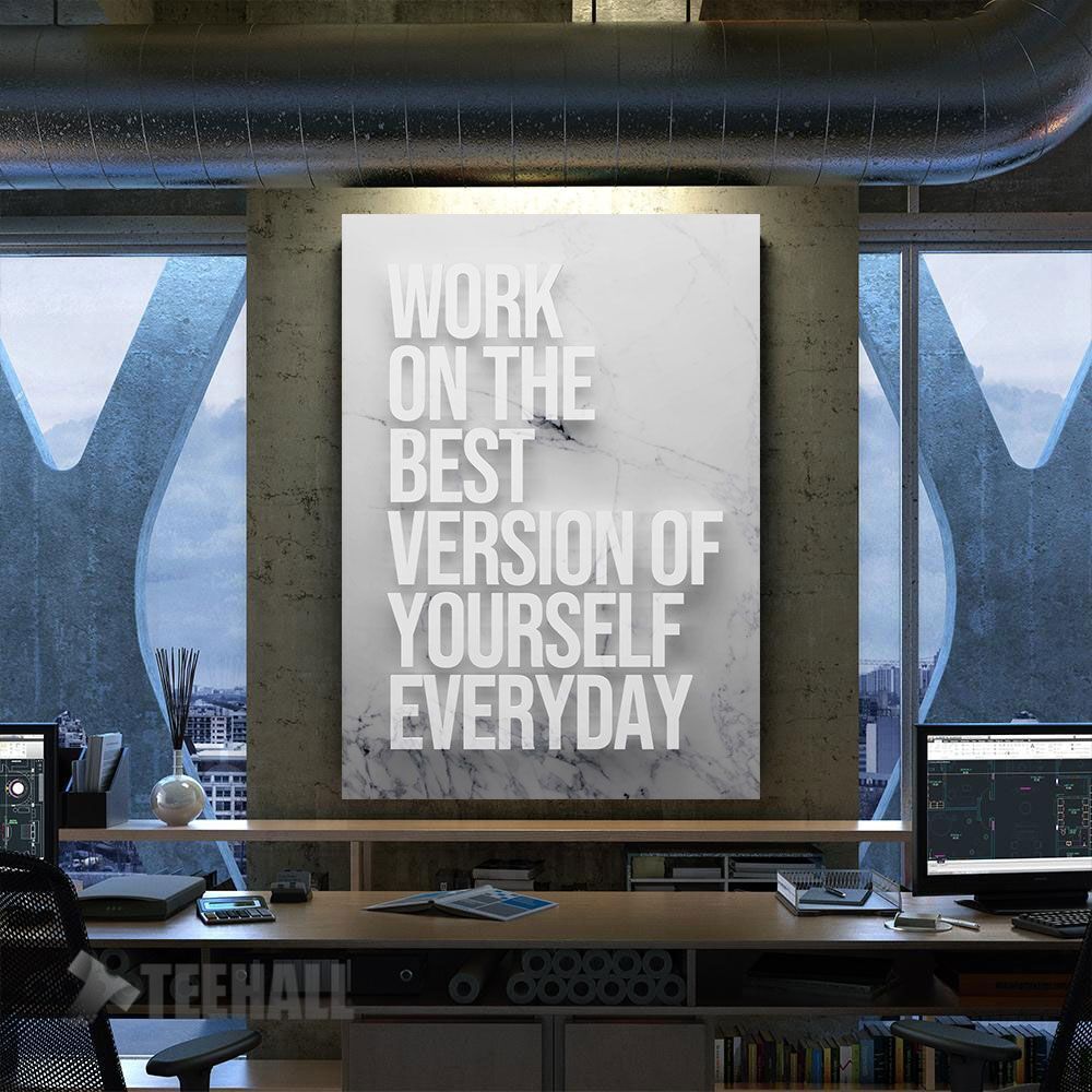 Motivational Quote Canvas Prints Wall Art Decor