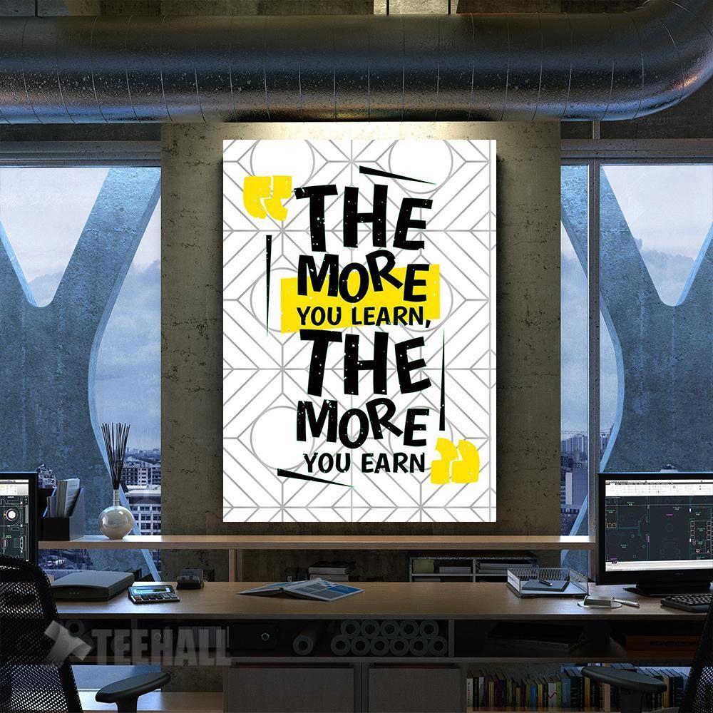 Motivational Quote Canvas Prints Wall Art Decor