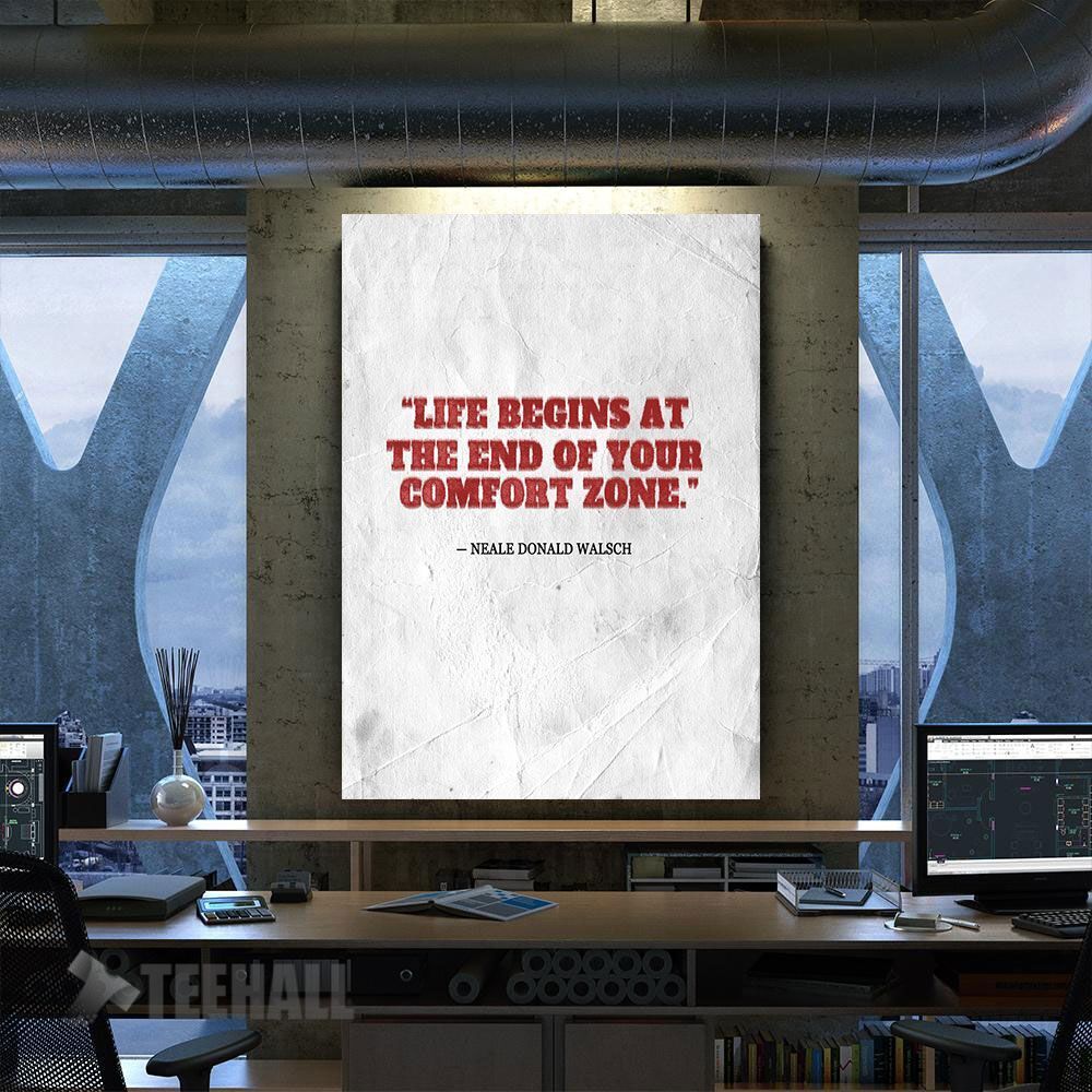 Motivational Quote Canvas Prints Wall Art Decor