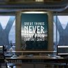 Motivational Quote Canvas Prints Wall Art Decor