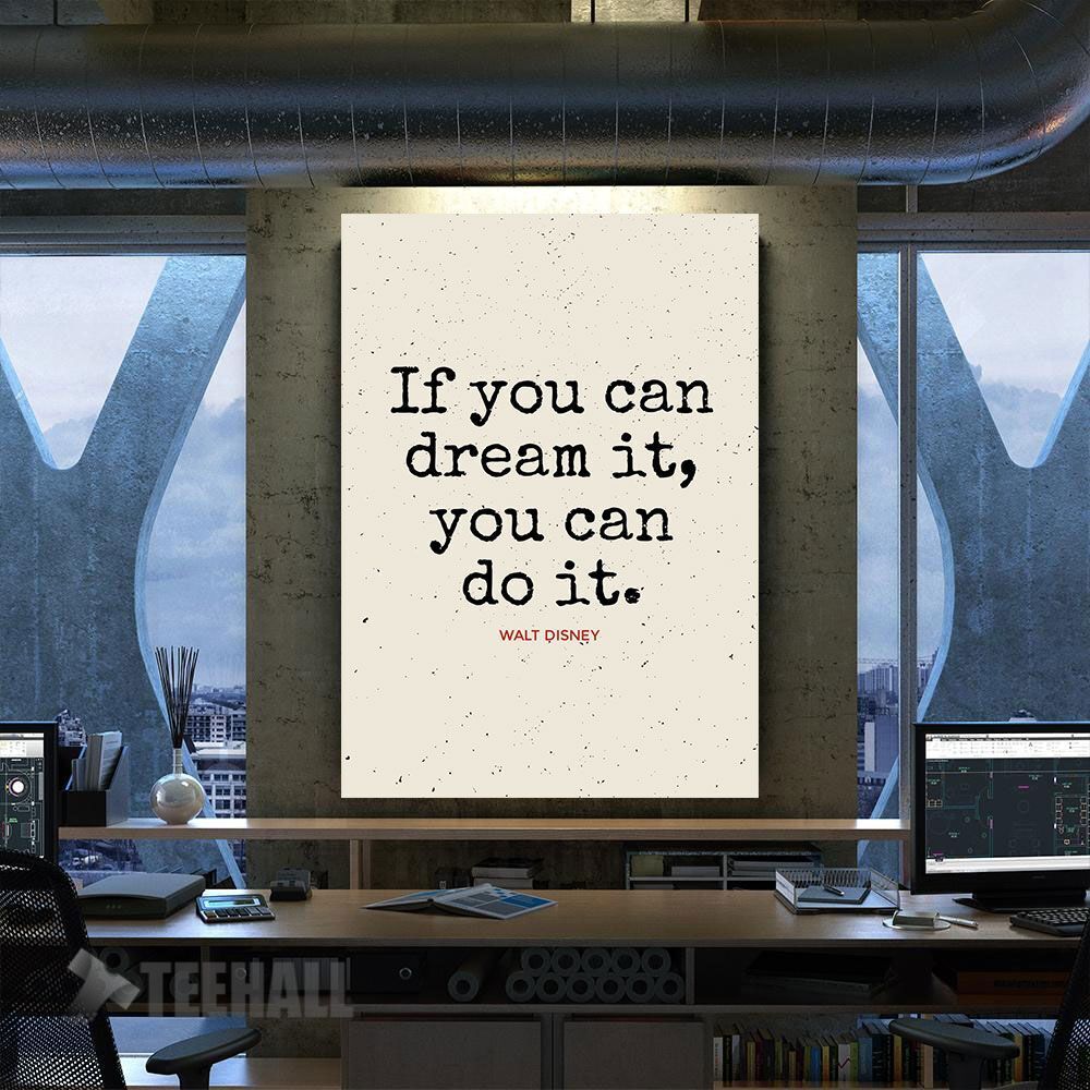 Motivational Quotes 1 Canvas Prints Wall Art Decor