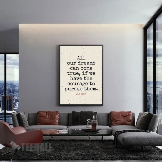 Motivational Quotes 4 Canvas Prints Wall Art Decor 1