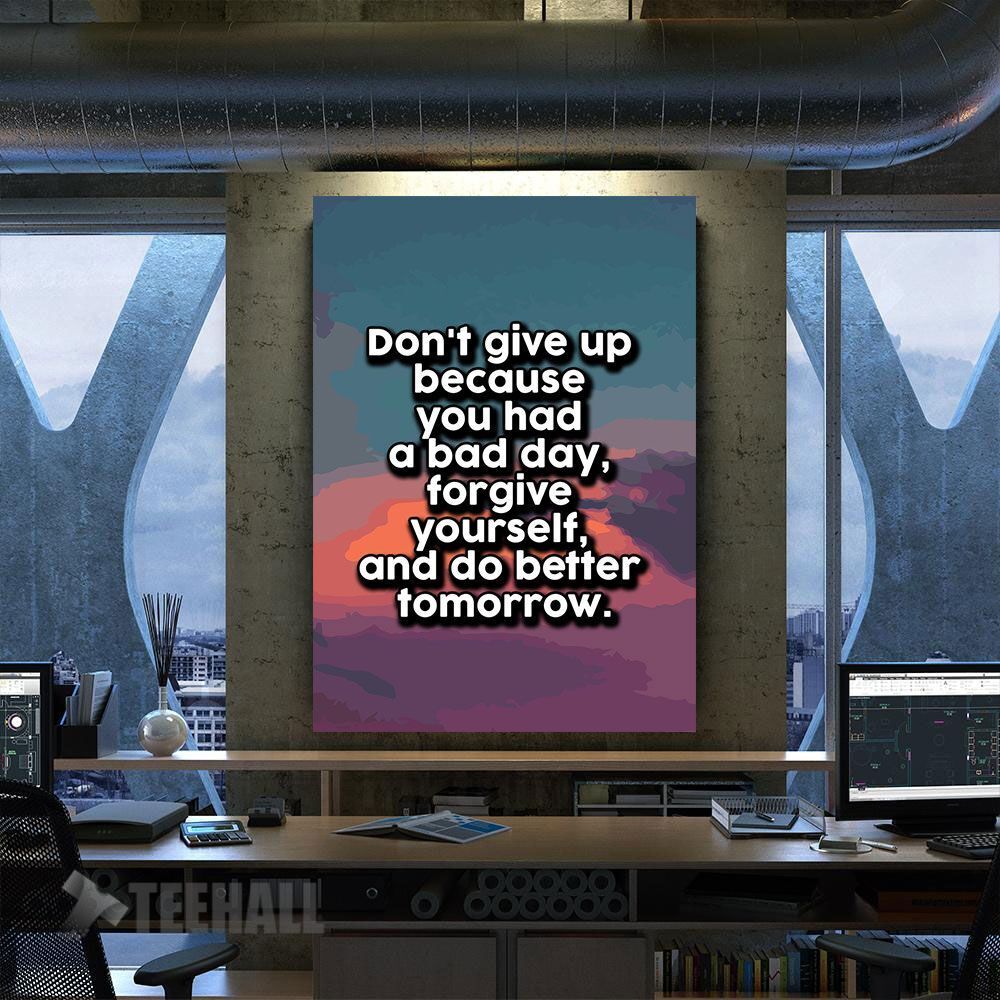 Motivational Quotes 422 Canvas Prints Wall Art Decor