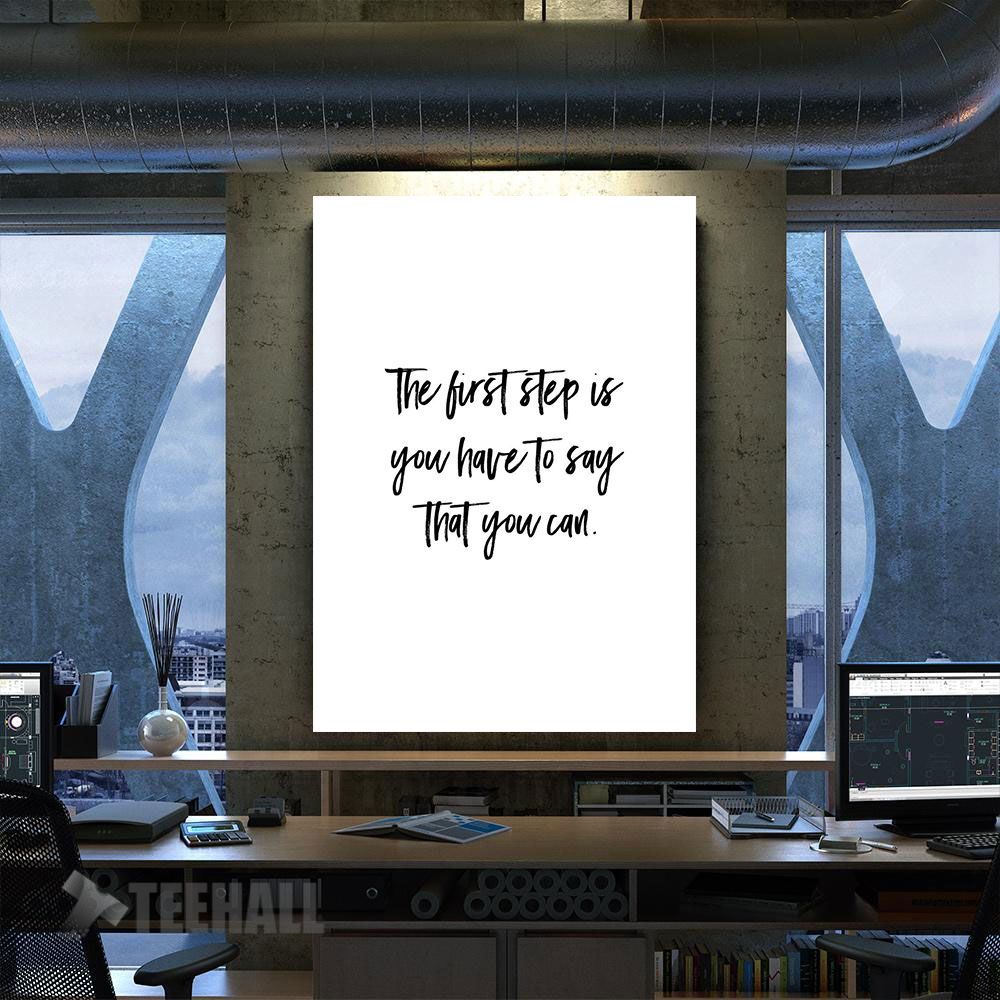 Motivational Quotes Art Canvas Prints Wall Art Decor