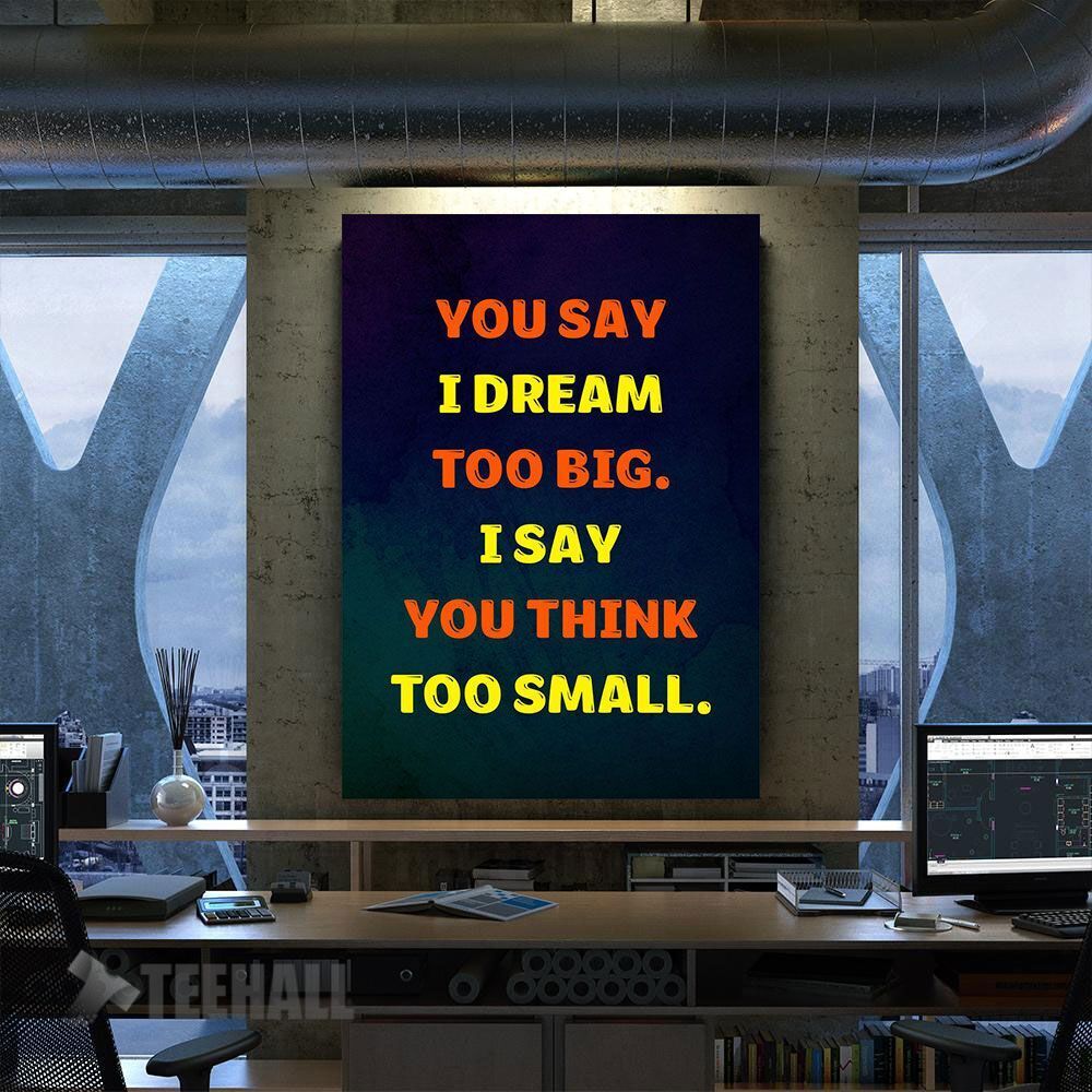 Motivational Quotes Canvas Prints Wall Art Decor