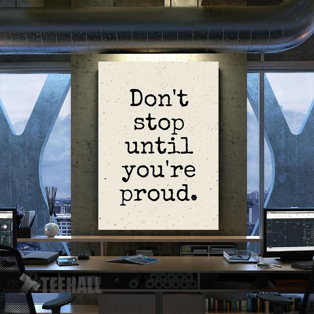 Motivational Quotes Canvas Prints Wall Art Decor