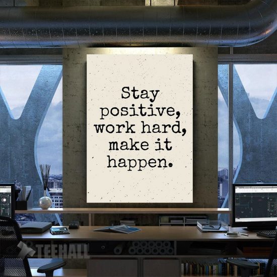Motivational Quotes Canvas Prints Wall Art Decor