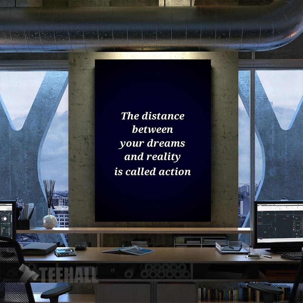 Motivational Quotes Canvas Prints Wall Art Decor