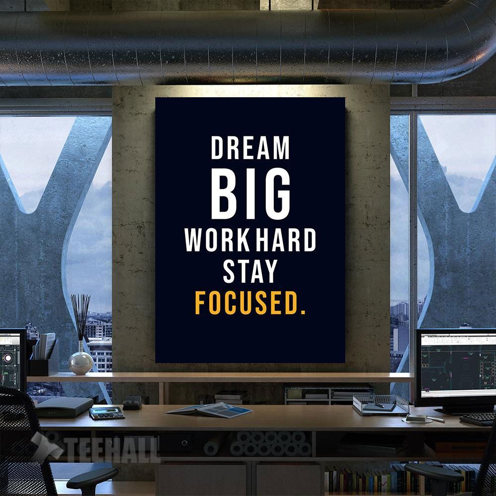 Motivational Quotes Canvas Prints Wall Art Decor