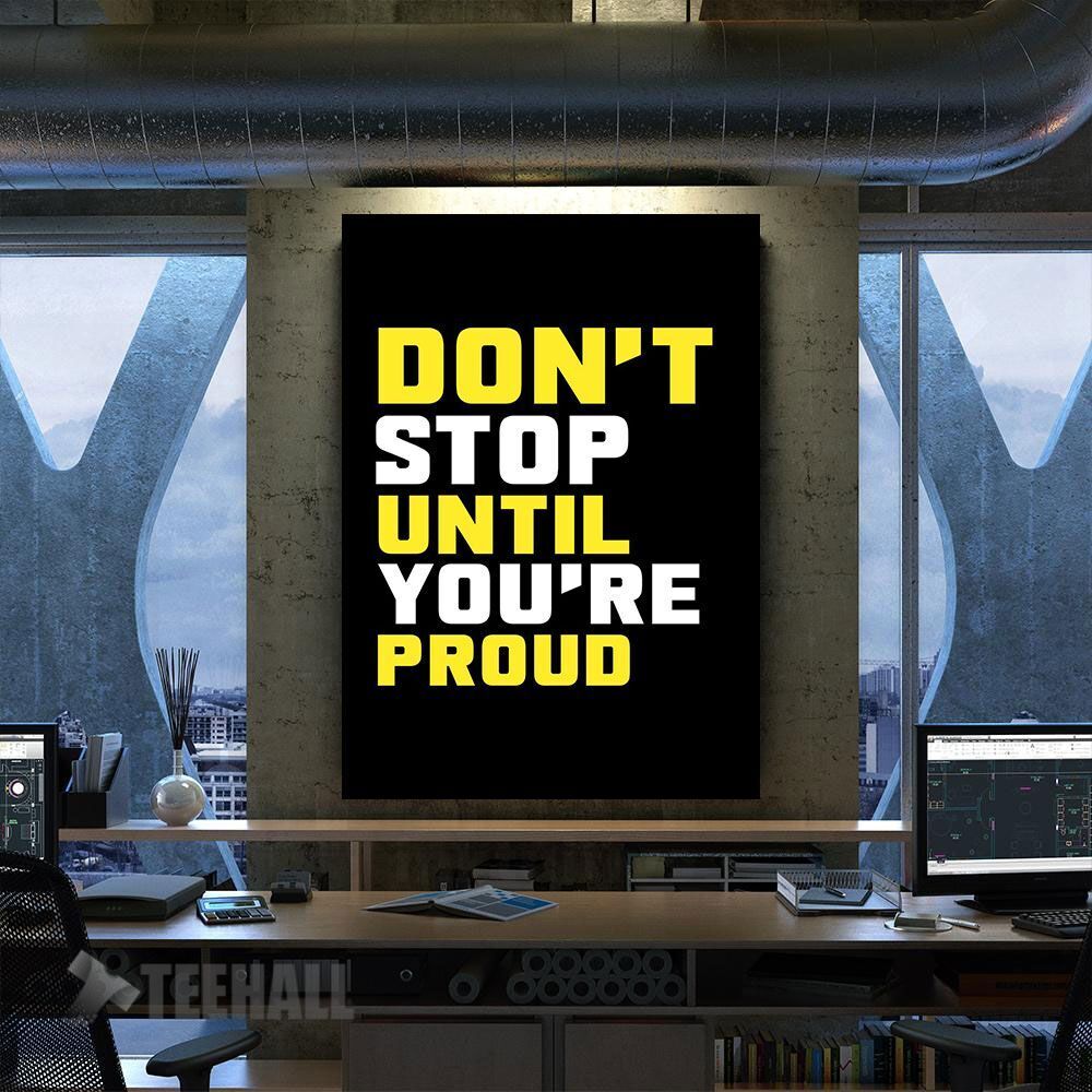Motivational Quotes Canvas Prints Wall Art Decor