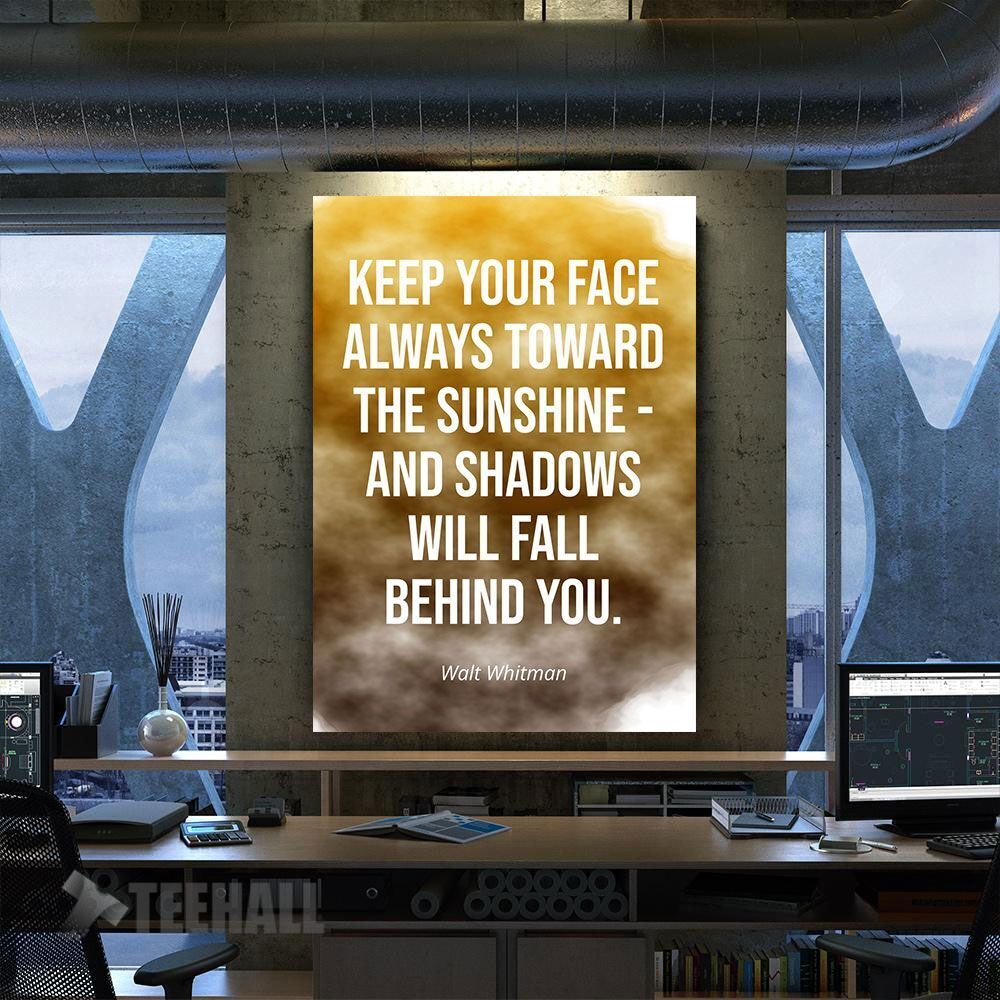 Motivational Quotes Canvas Prints Wall Art Decor