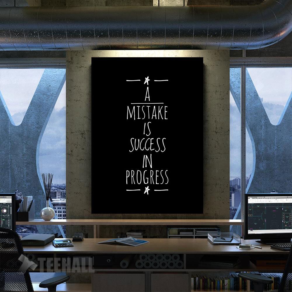 Motivational Words Canvas Prints Wall Art Decor