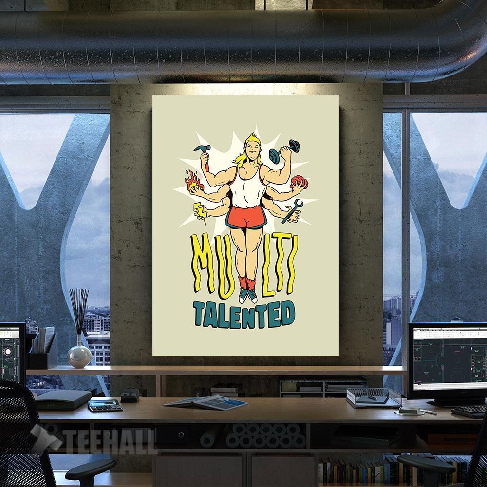 Multi Talented Motivational Canvas Prints Wall Art Decor