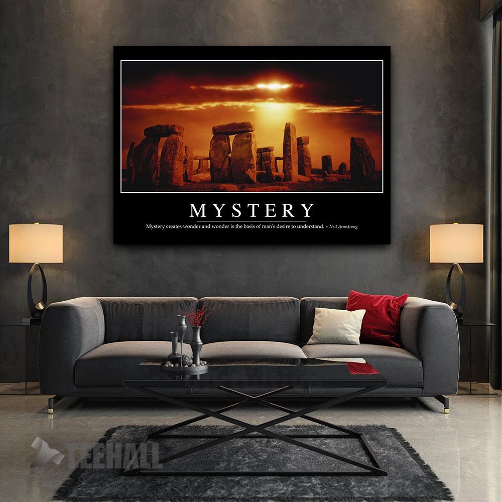Mystery Motivational Canvas Prints Wall Art Decor