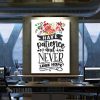Never Lose Hope Motivational Canvas Prints Wall Art Decor