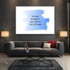 No Fears No Regrets Motivational Canvas Prints Wall Art Decor