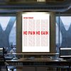 No Pain No Gain Motivational Canvas Prints Wall Art Decor