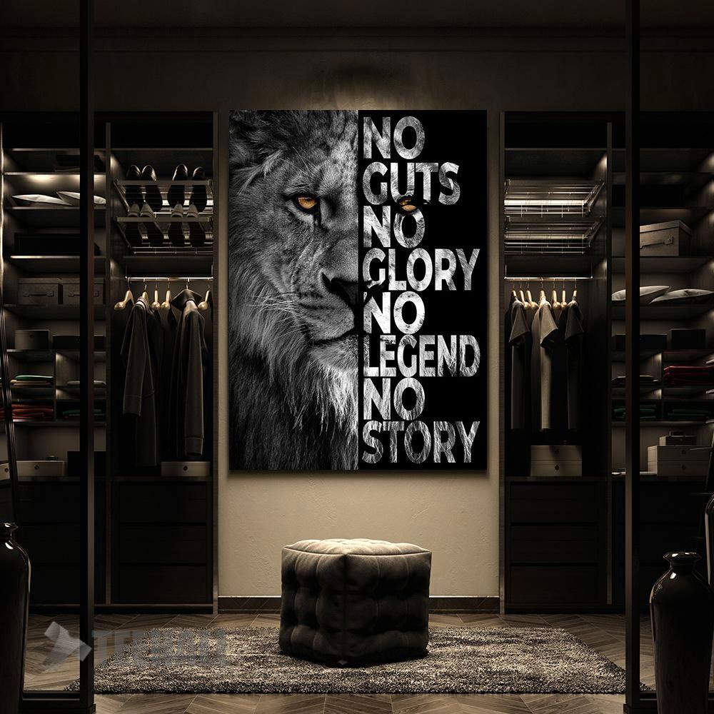 No-Story-Motivational-Canvas-Prints-Wall-Art-Decor-2 No Story Motivational Canvas Prints Wall Art Decor 2