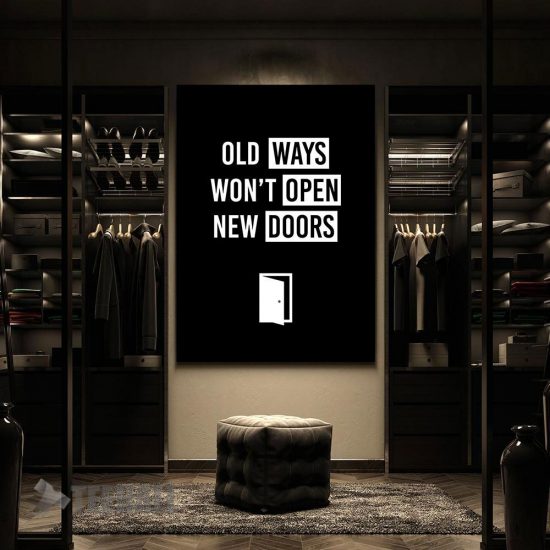 Open New Doors Motivational Canvas Prints Wall Art Decor 2 Open New Doors Motivational Canvas Prints Wall Art Decor 2