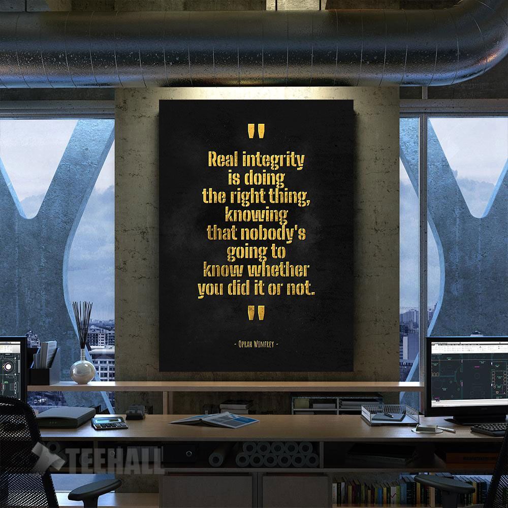Oprah Gail Winfrey Own Tv Motivational Canvas Prints Wall Art Decor