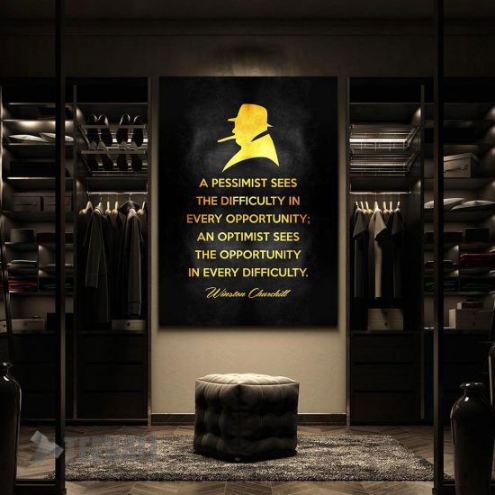 Optimism Opportunity Motivational Canvas Prints Wall Art Decor 2