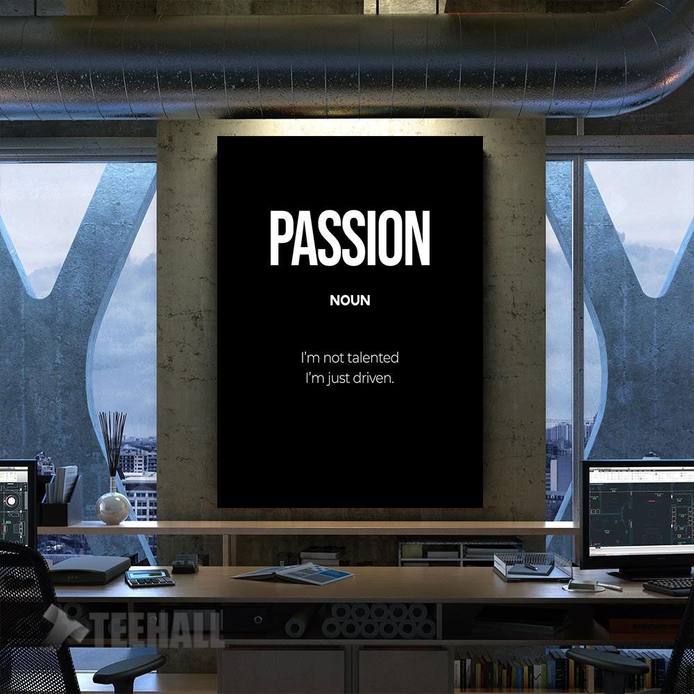 Passion-Definition-Motivational-Canvas-Prints-Wall-Art-Decor Passion Definition Motivational Canvas Prints Wall Art Decor