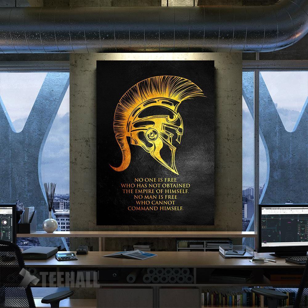 Pythagoras Quote Motivational Canvas Prints Wall Art Decor