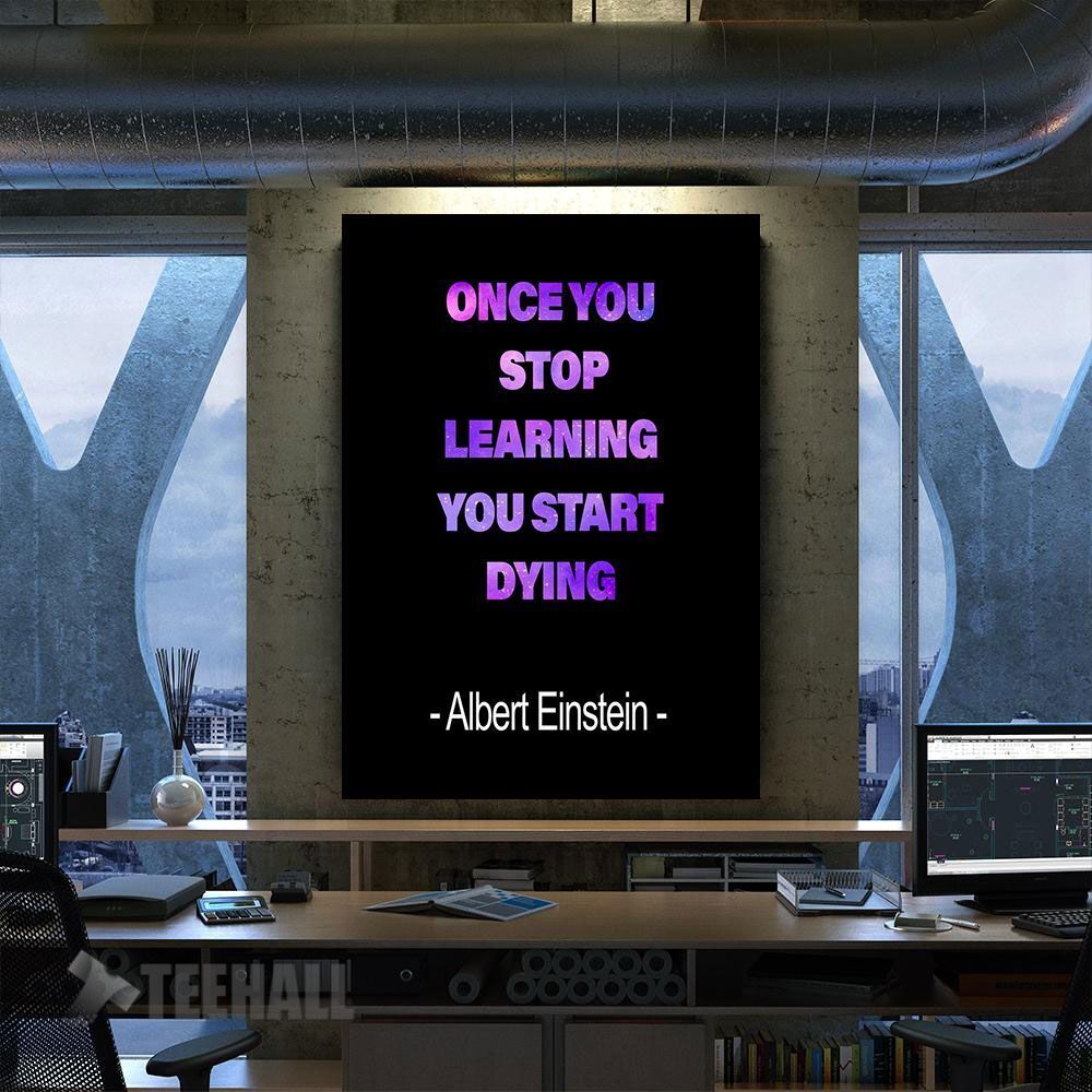 Quote Motivation Canvas Prints Wall Art Decor