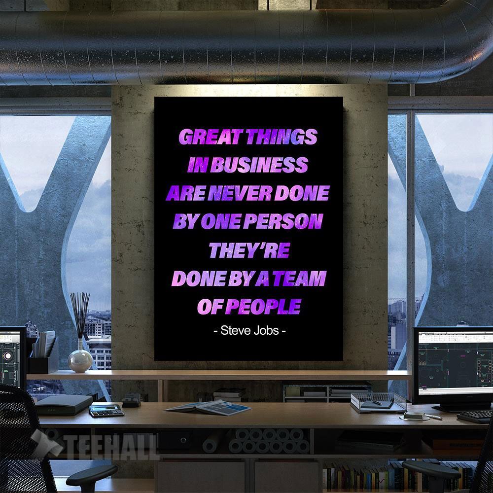 Quote Motivation Canvas Prints Wall Art Decor