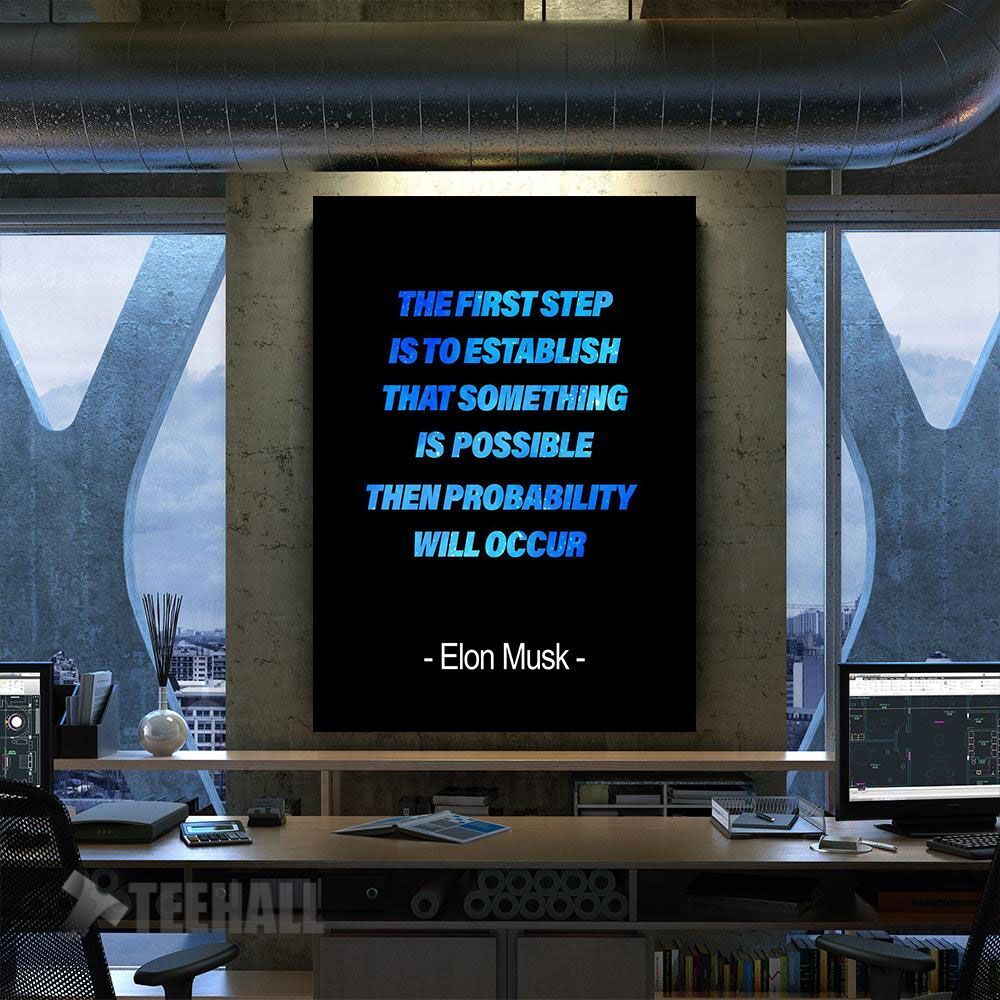 Quote Motivation Future Canvas Prints Wall Art Decor
