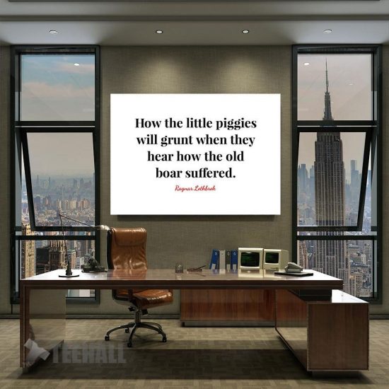 Ragnar Lothbrok Quotes Motivational Canvas Prints Wall Art Decor 2 1