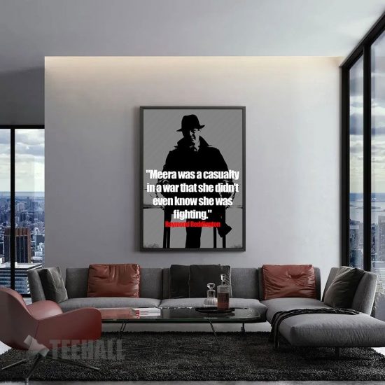 Raymond Reddington Quotes Motivational Canvas Prints Wall Art Decor 1