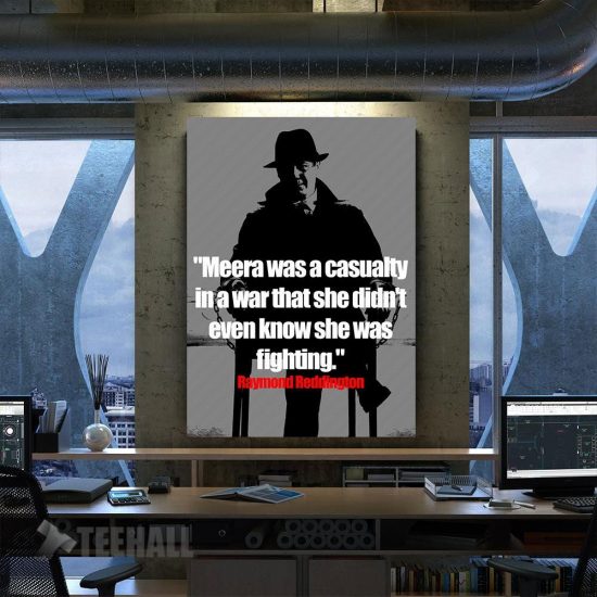 Raymond Reddington Quotes Motivational Canvas Prints Wall Art Decor