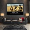 Rescue Motivational Canvas Prints Wall Art Decor