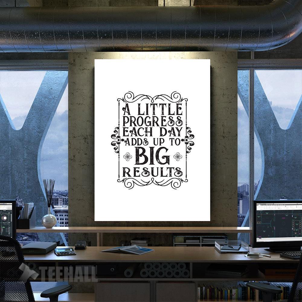Result Motivation Canvas Prints Wall Art Decor
