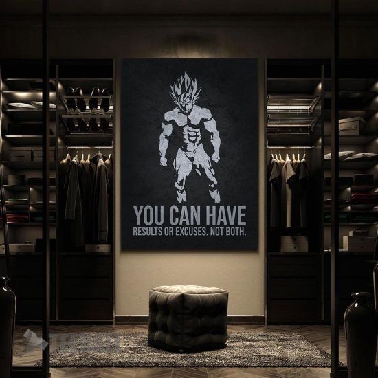 Results Vs Excuses Fitness Motivational Canvas Prints Wall Art Decor 2 Results Vs Excuses Fitness Motivational Canvas Prints Wall Art Decor 2