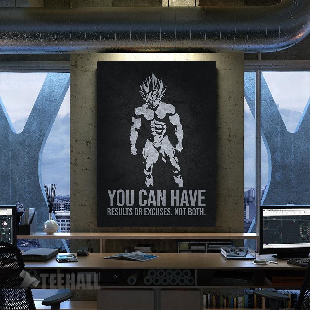 Results-Vs-Excuses-Fitness-Motivational-Canvas-Prints-Wall-Art-Decor Results Vs Excuses Fitness Motivational Canvas Prints Wall Art Decor